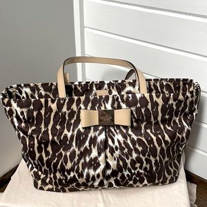 Kate Spade animal print handbag